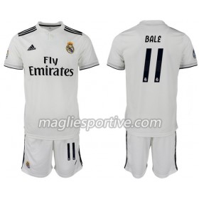 Completo Calcio Real Madrid BALE 11 Bambino Divisa Prima 2018/2019